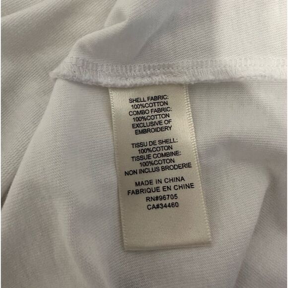 Rebecca Taylor La Vie T-Shirt With Lace Cutouts size S in white - Picture 7 of 10